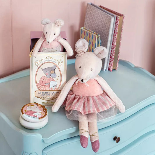 Petite souris rose La petite école de danse