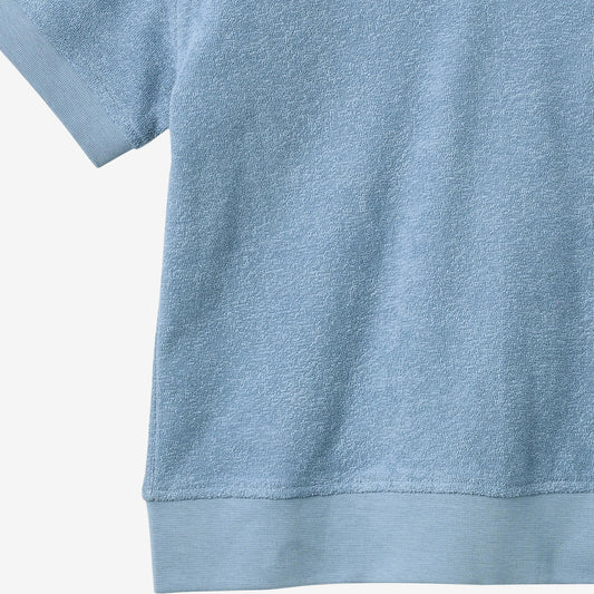 Polo en coton éponge velours Marlo