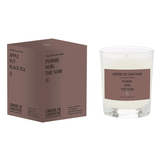 Pomme-Thé noir-Noix Bougie 180 gr