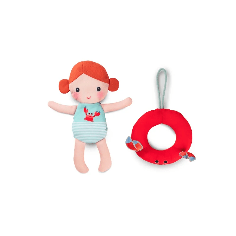 Poupée de bain crabe