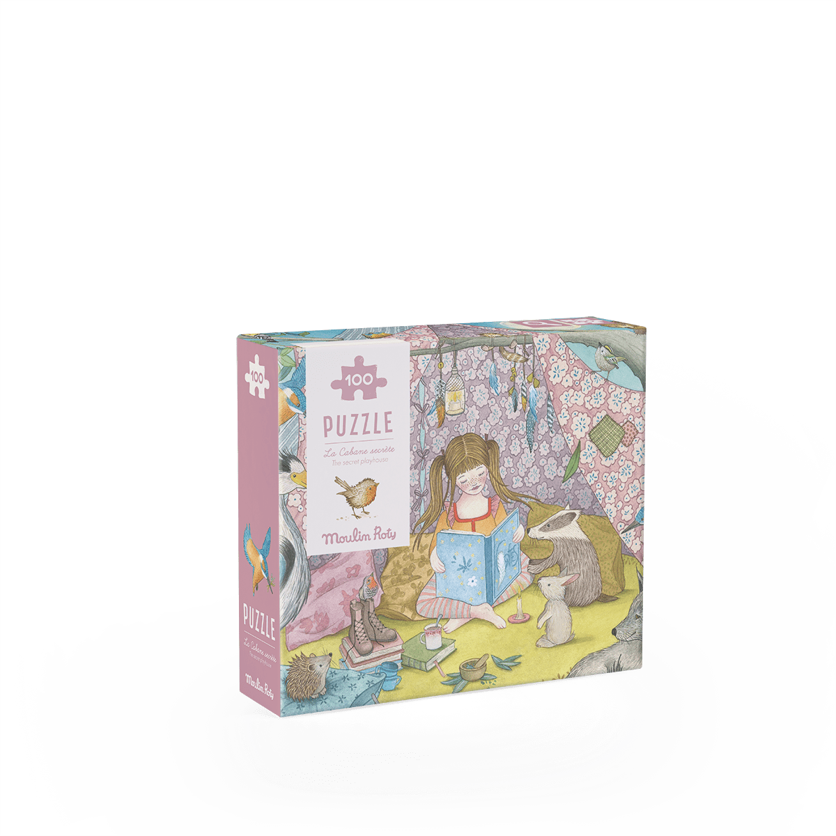 Puzzle La cabane secrète (100 pièces) Les Rosalies