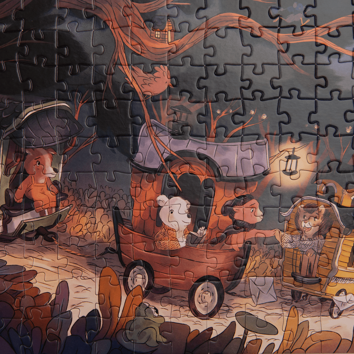 Puzzle La vallée mystérieuse (350 pièces) La Bande