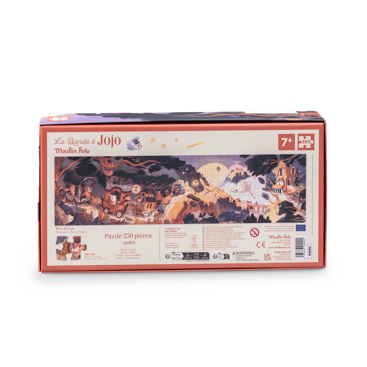 Puzzle La vallée mystérieuse (350 pièces) La Bande