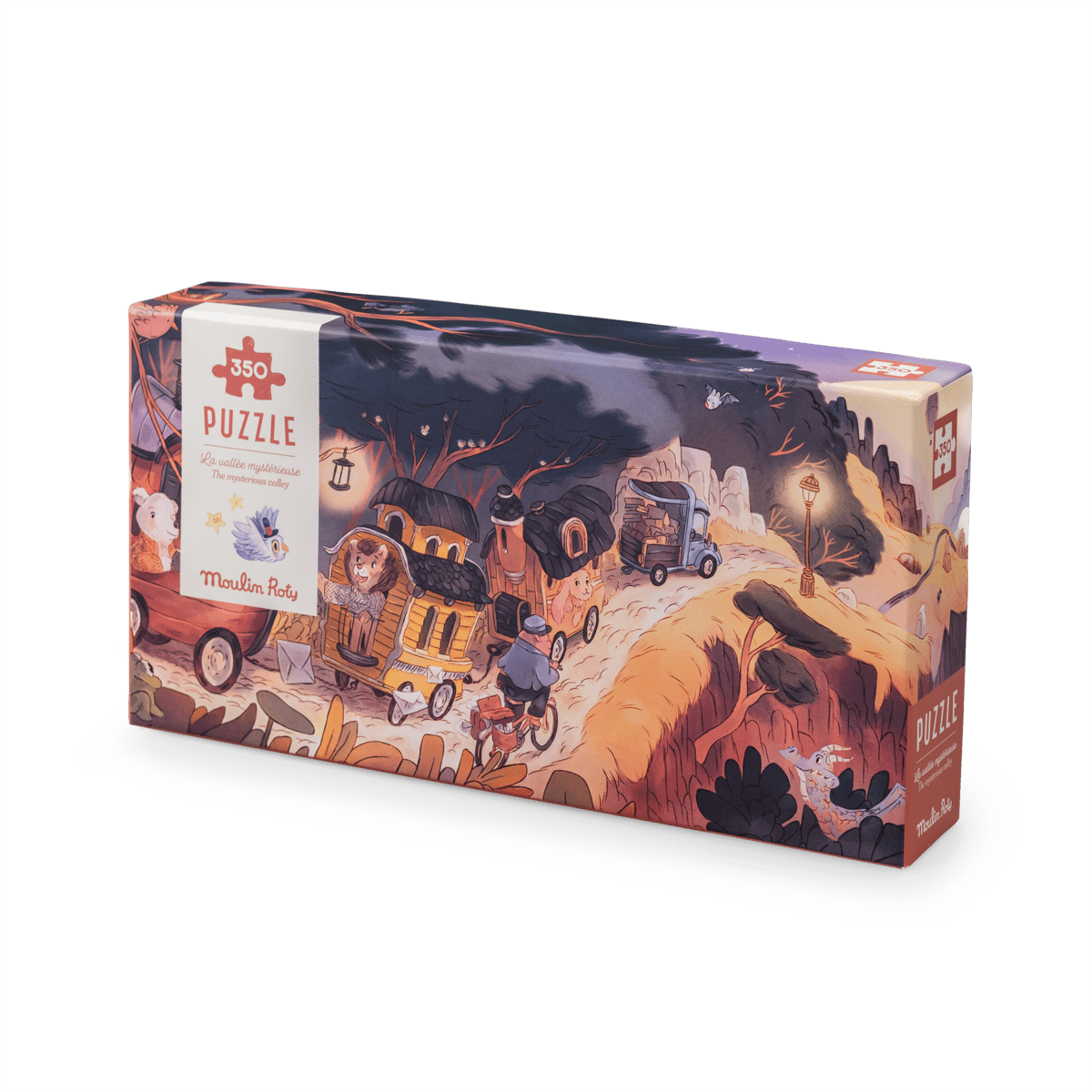 Puzzle La vallée mystérieuse (350 pièces) La Bande