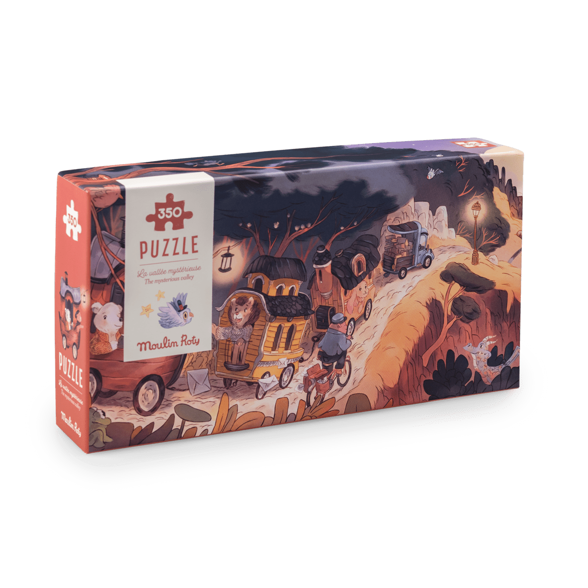 Puzzle La vallée mystérieuse (350 pièces) La Bande