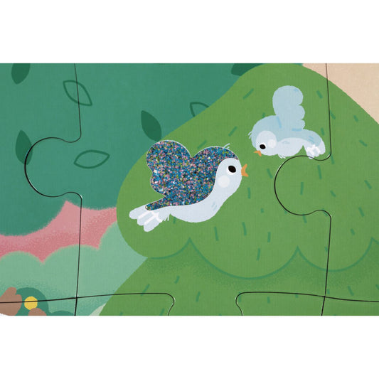 Puzzle Tactile 'La Forêt' 20 pièces