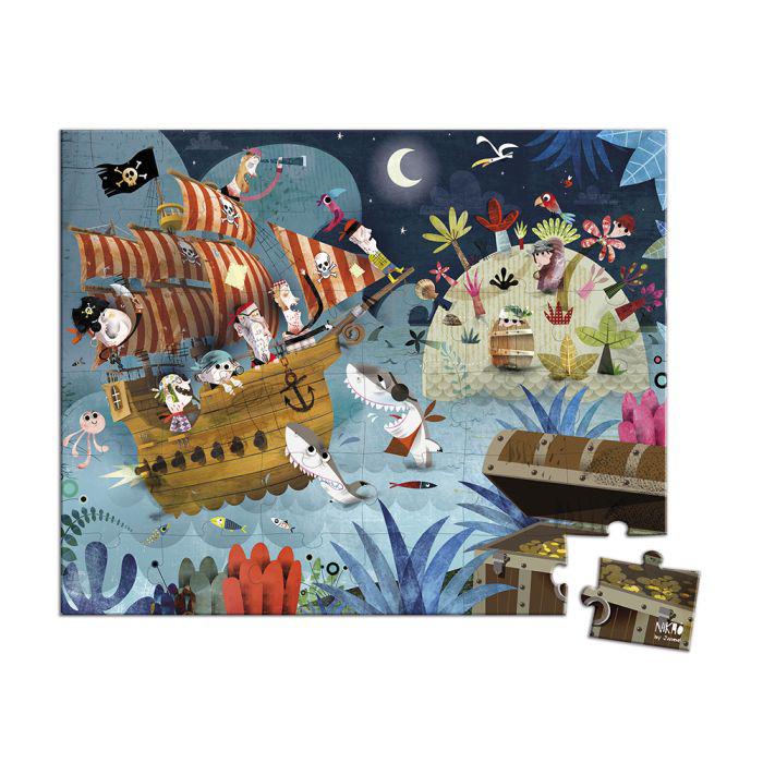 Puzzle la chasse au trésor - 36 pièces