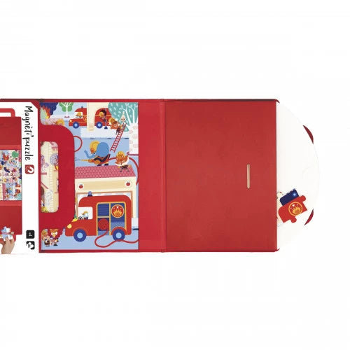 Puzzle magnétique Pompiers 36 pièces