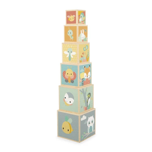 Pyramide 6 cubes Pure
