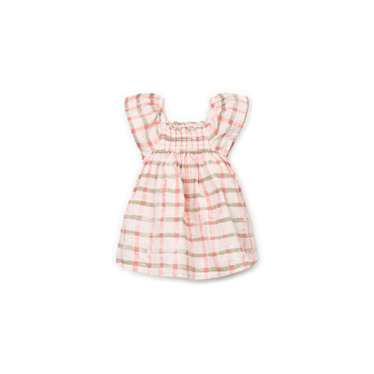 Robe imprimé carreaux