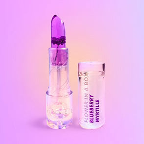 Rouge à Lèvres Brillant Flower In A Box - Myrtille - Violet