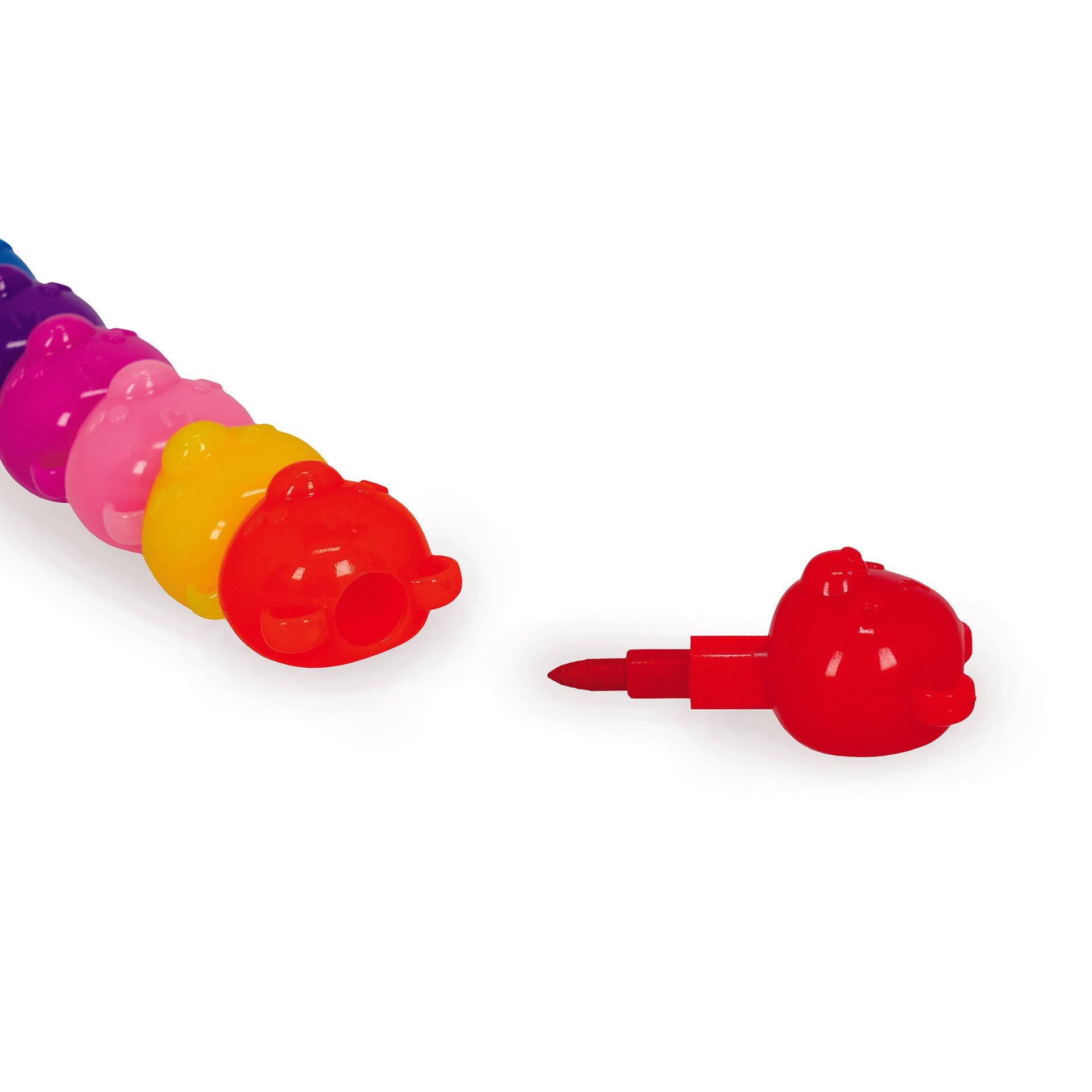 12 Crayons de Couleur Empilables - Dream in Colour