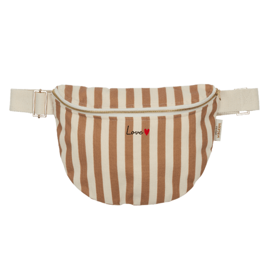 Sac banane M gaze rayures larges pour adulte