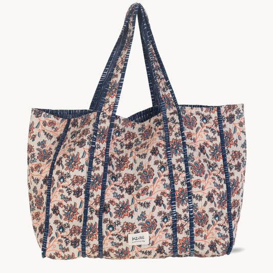 Sac en coton avec fermeture éclair