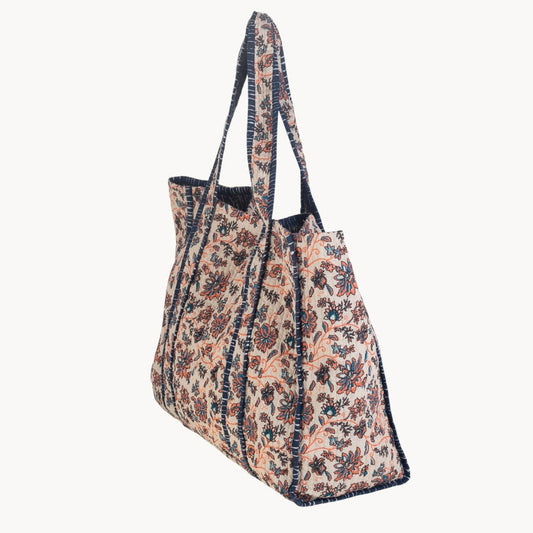 Sac en coton avec fermeture éclair