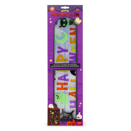 Set de 29 Autocollants en Gel pour Fenêtre - Windo-Glow