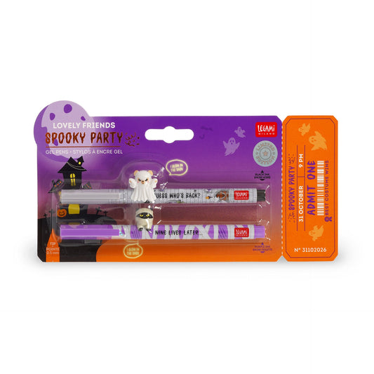 Set de 2 Stylos Gel avec Animal Décoratif