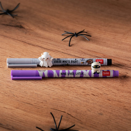 Set de 2 Stylos Gel avec Animal Décoratif