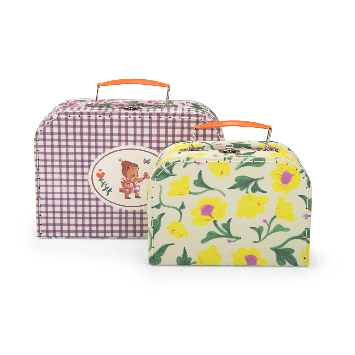 Set de 2 valises Les Minouchkas