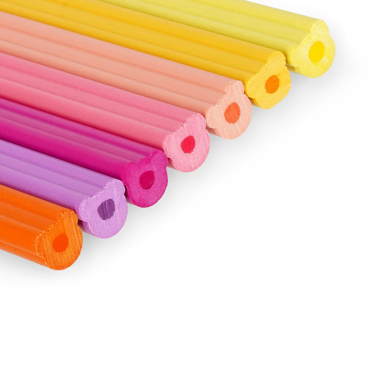Set de 24 Crayons de Couleur avec Taille-crayon - Teddy Friends