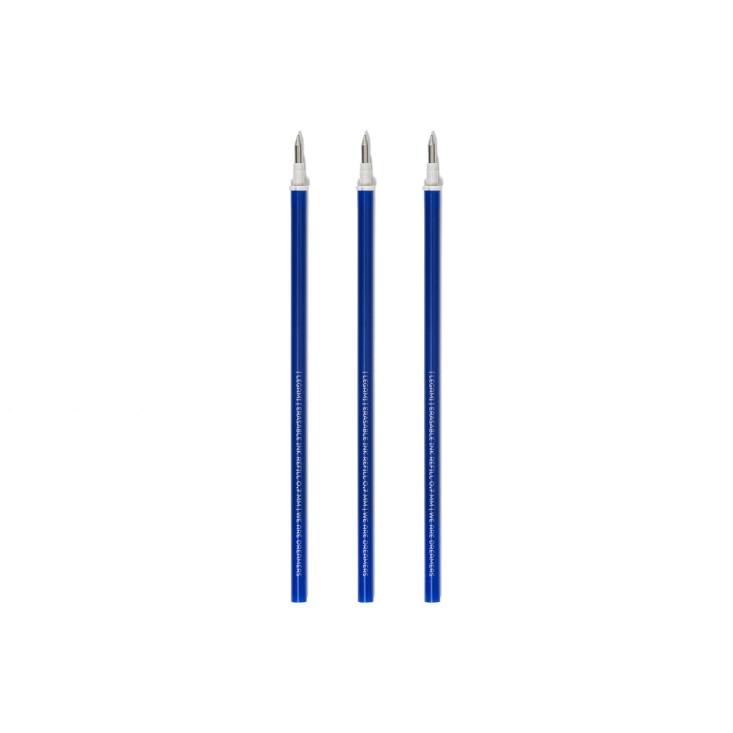 Set de 3 Recharges pour Stylo à Encre Gel Effaçable - Encre bleue - Erasable Pen