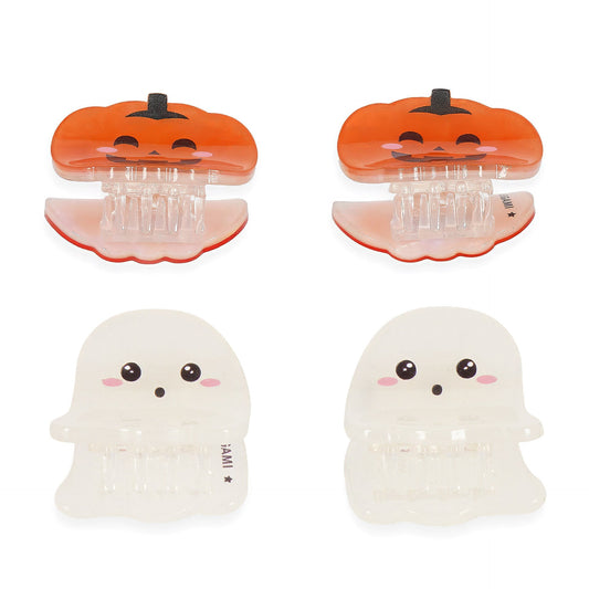 Set de 4 Mini Barrettes à Cheveux Halloween — Clip Me Up!
