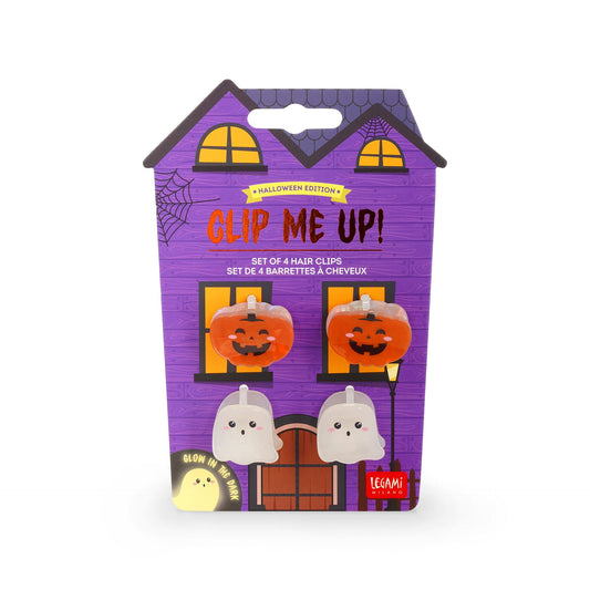 Set de 4 Mini Barrettes à Cheveux Halloween — Clip Me Up!