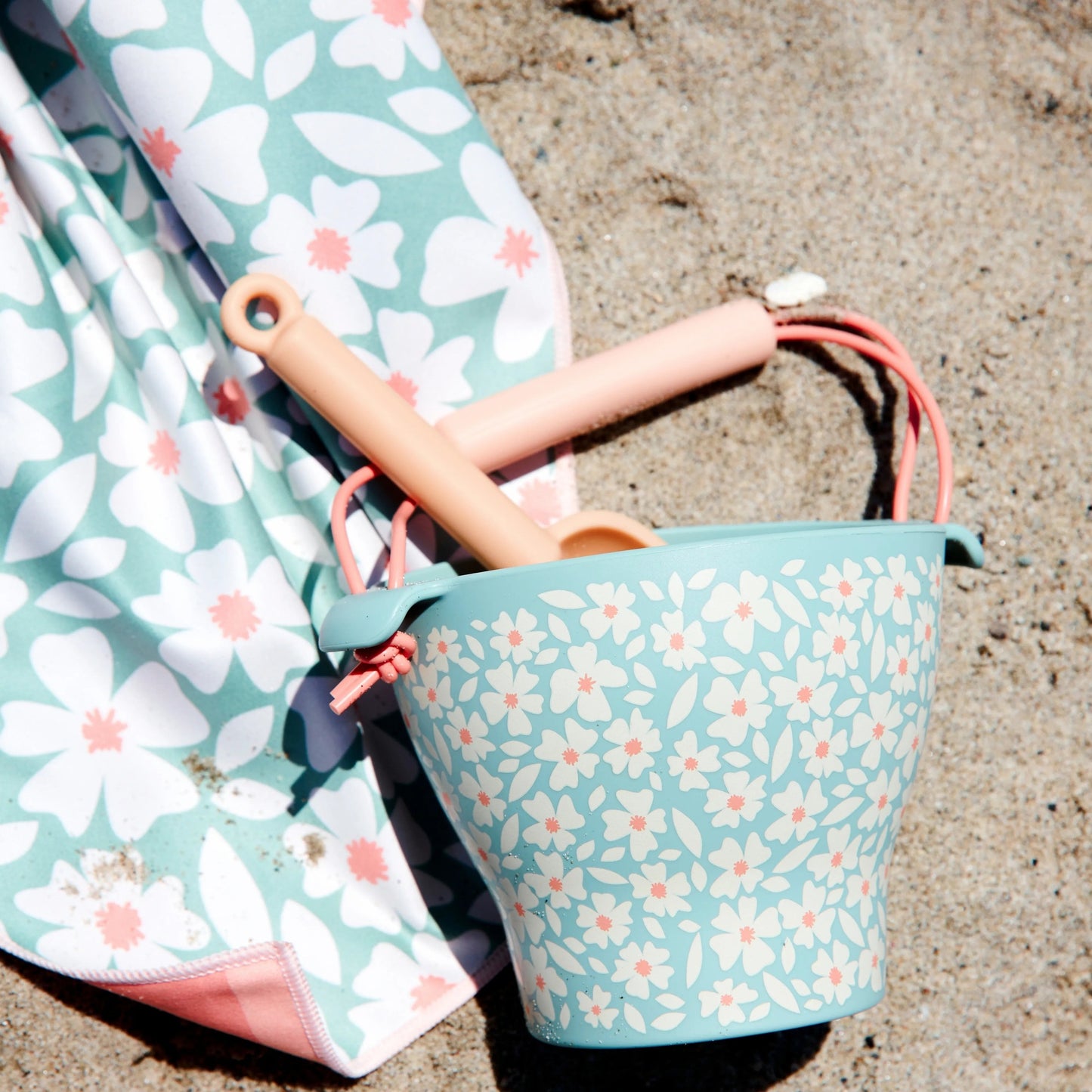 Set de jouets de plage multicolores en silicone - Florish