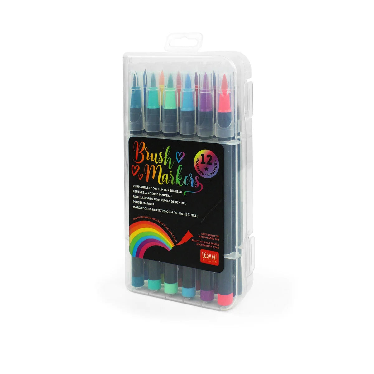 Set de 12 Feutres Pinceaux Bright Colours - Brush Markers