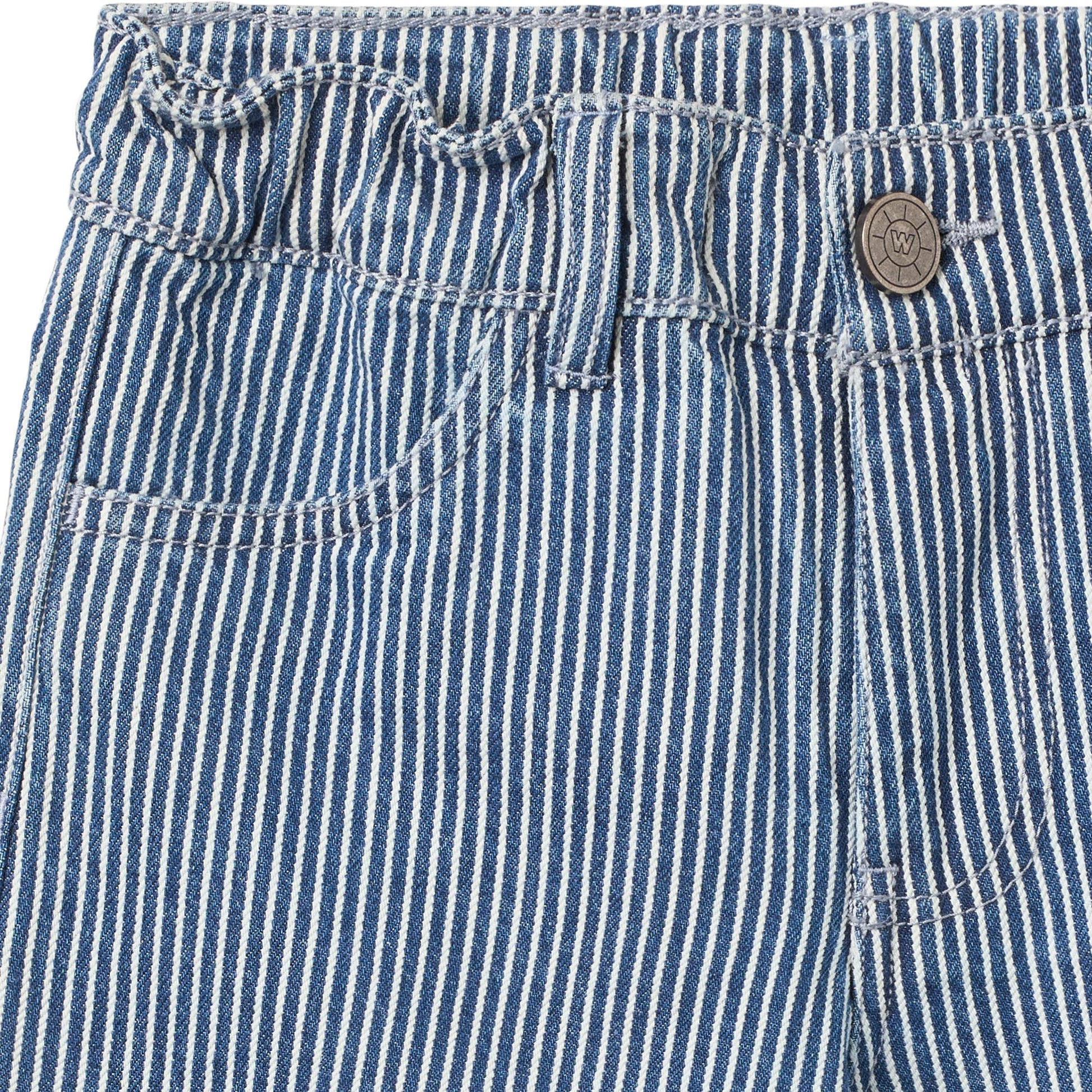 Short Christian Denim Rayures
