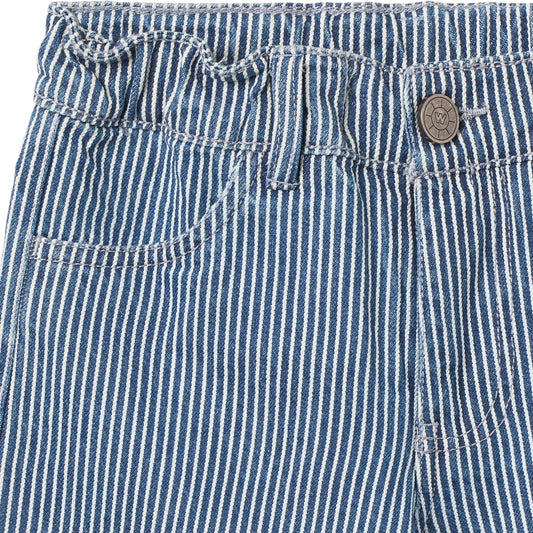 Short Christian Denim Rayures