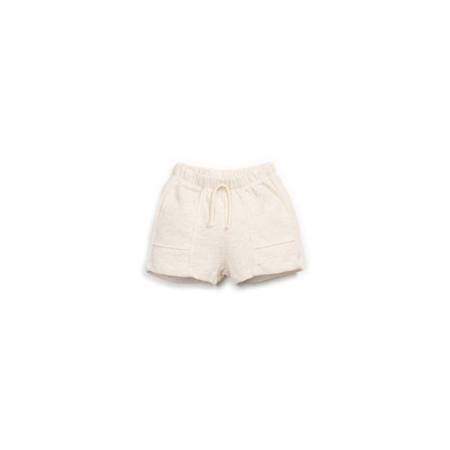 Short en jersey écru