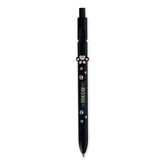 Stylo à Bille thème Chaton - Encre noire - Meow