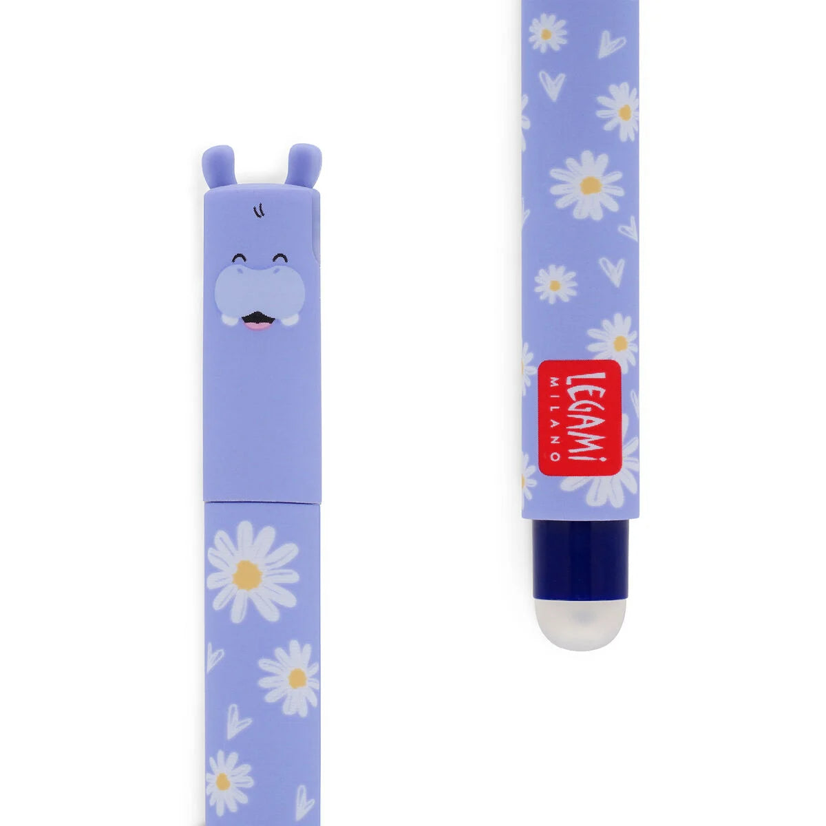 Stylo à Encre Gel Effaçable Hippo « Hip Hippo Hooray! » - Erasable Pen