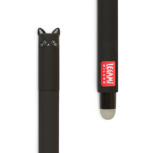 Stylo à Encre Gel Effaçable Kitty « Be Curious » - Erasable Pen