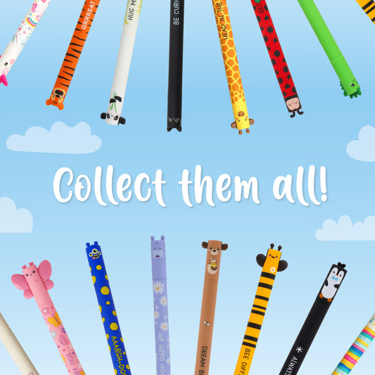 Stylo à Encre Gel Effaçable Ladybug Coccinelle « Get Lucky» - Erasable Pen