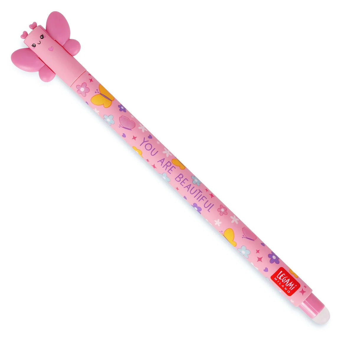 Stylo à Encre Gel Effaçable papillon « You Are Beautiful » - Erasable Pen