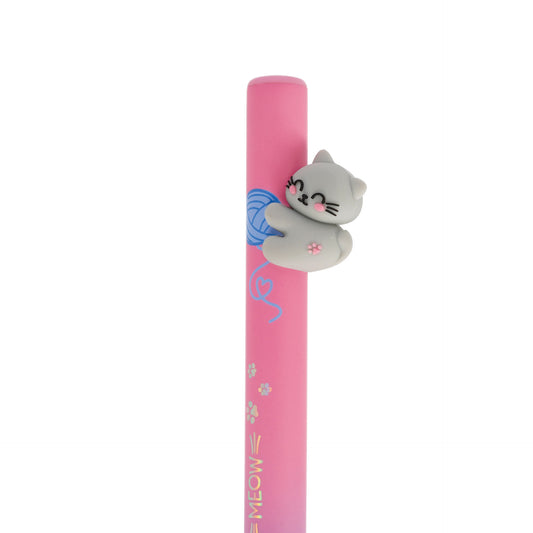 Stylo à bille rétractable Kitty « Be Curious » — Free Hugs
