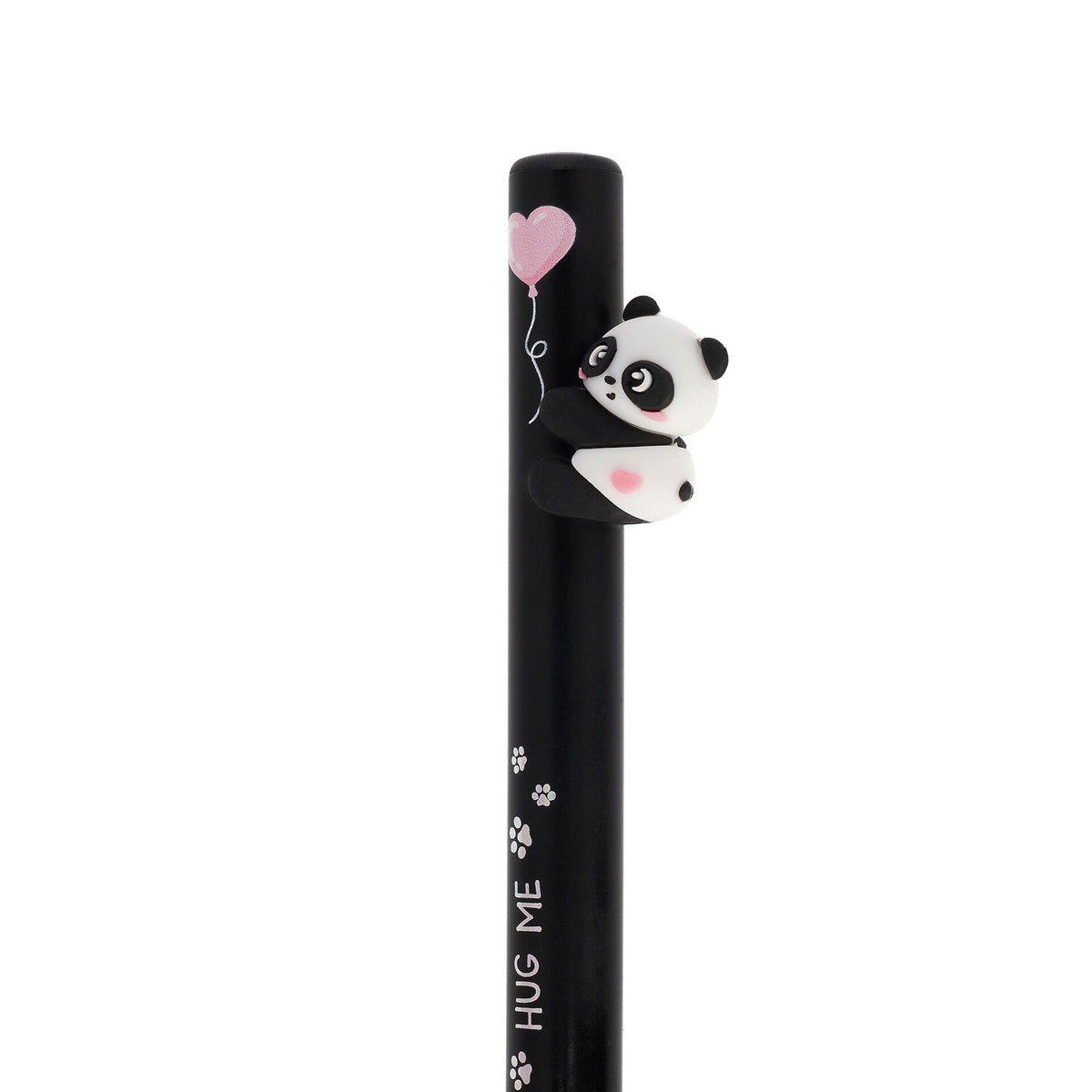 Stylo à bille rétractable Panda Free Hugs