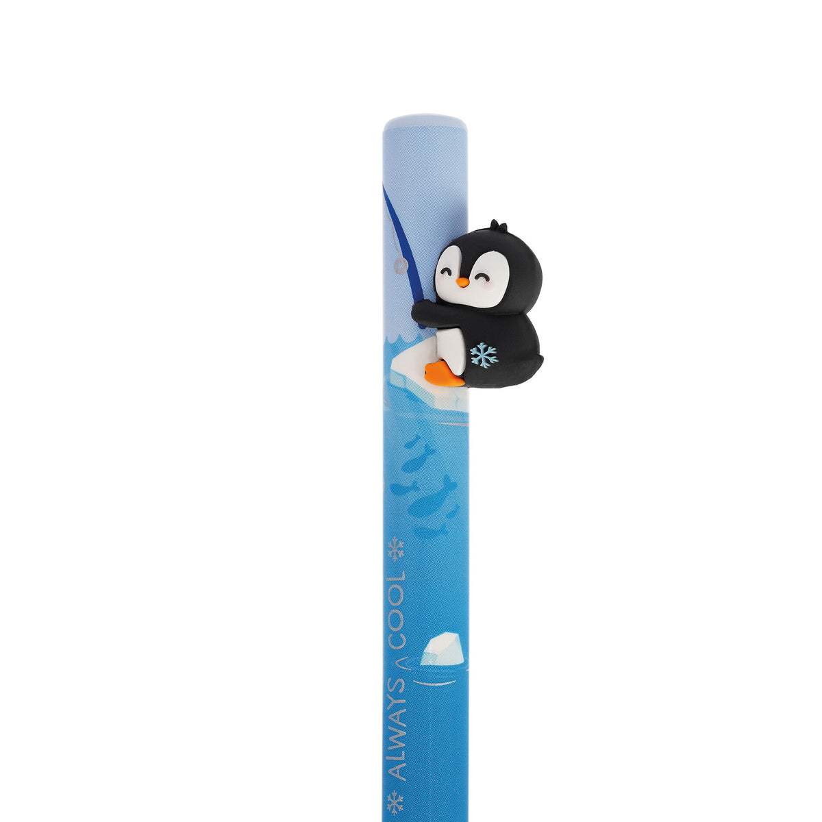 Stylo à bille rétractable Penguin Free Hugs