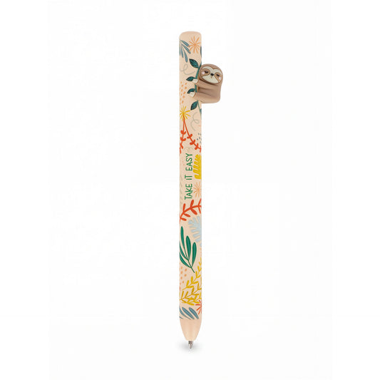 Stylo à bille rétractable paresseux