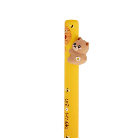 Stylo à bille rétractable Teddy Bear Free Hugs