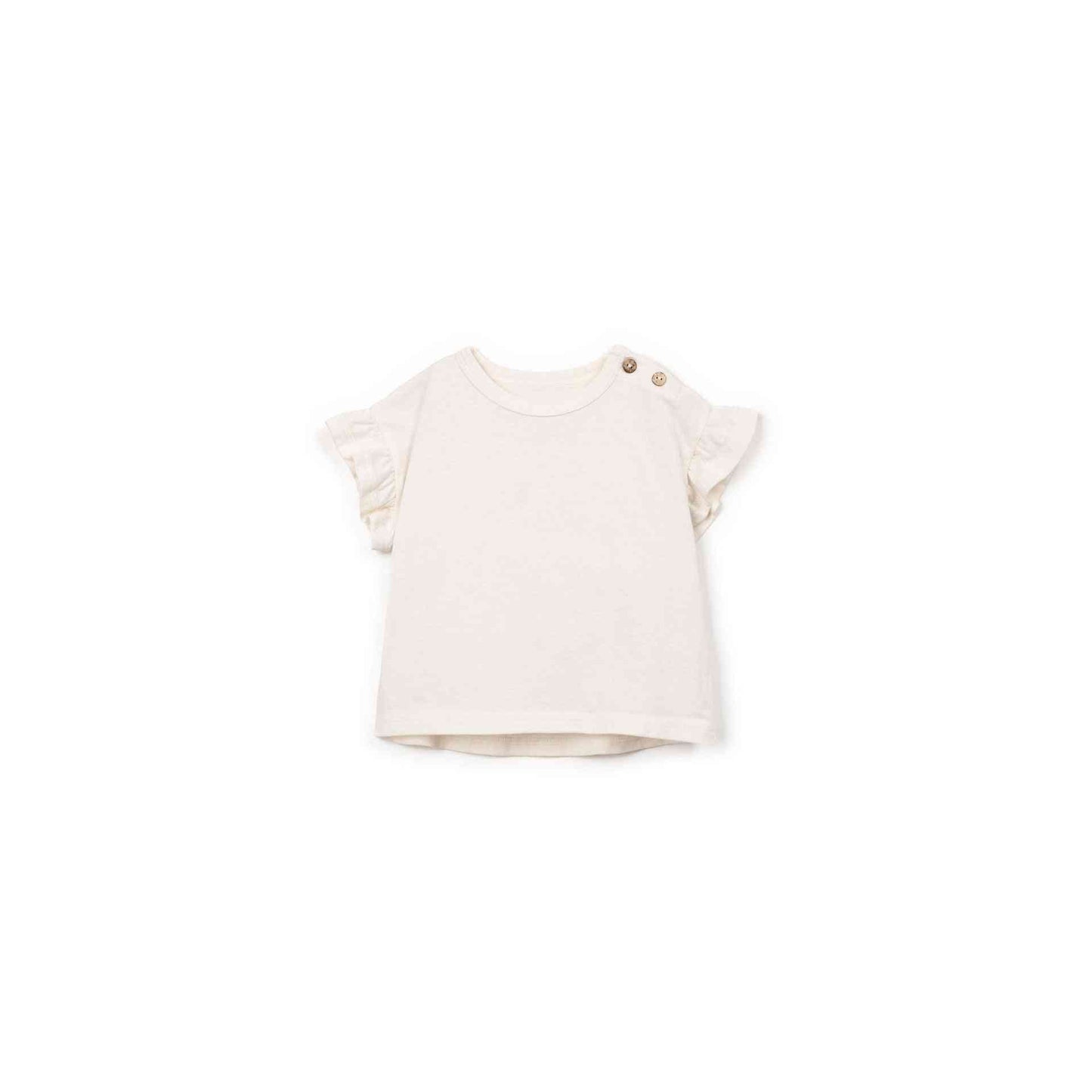 T-shirt en jersey écru