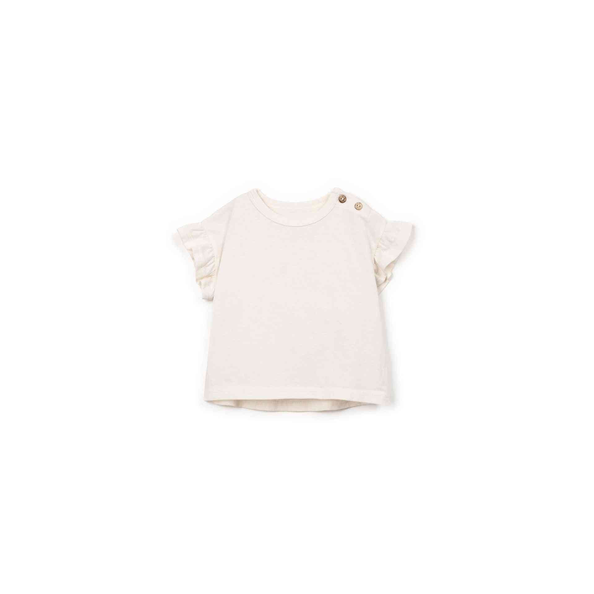 T-shirt en jersey écru