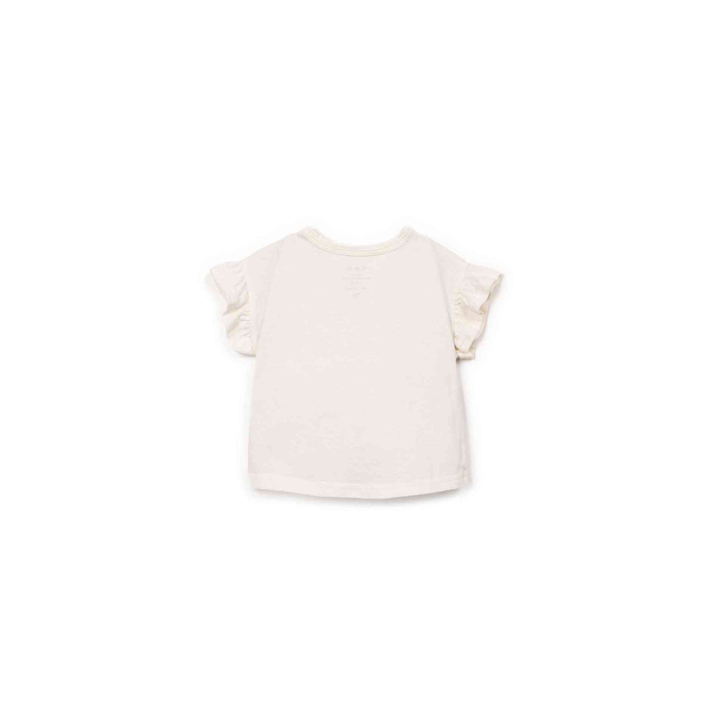 T-shirt en jersey écru