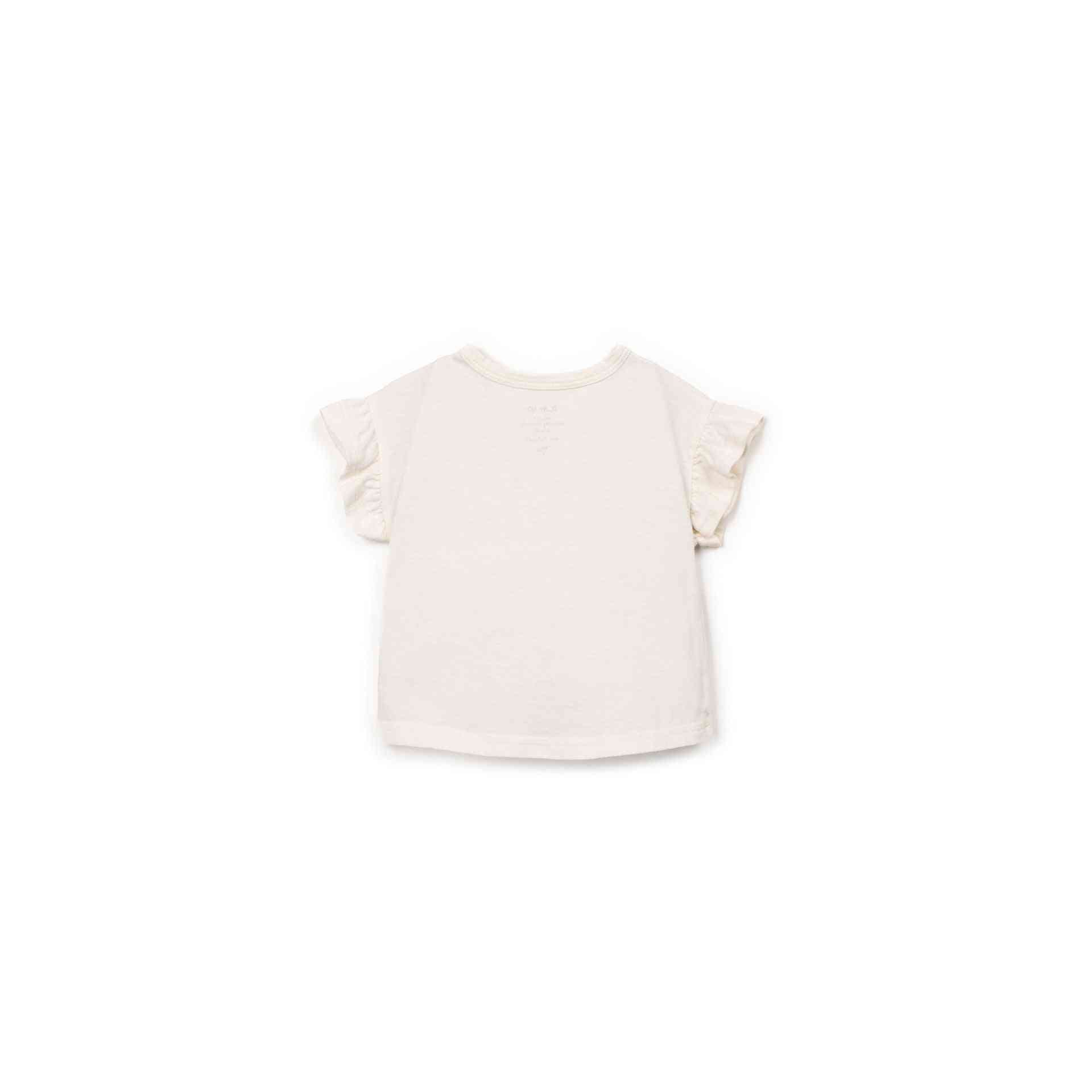 T-shirt en jersey écru
