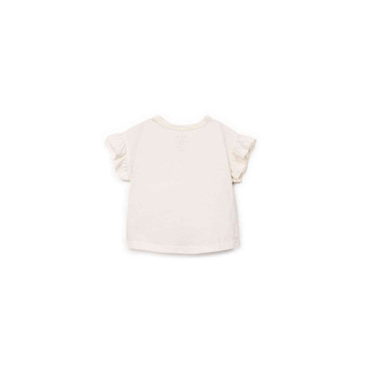 T-shirt en jersey écru