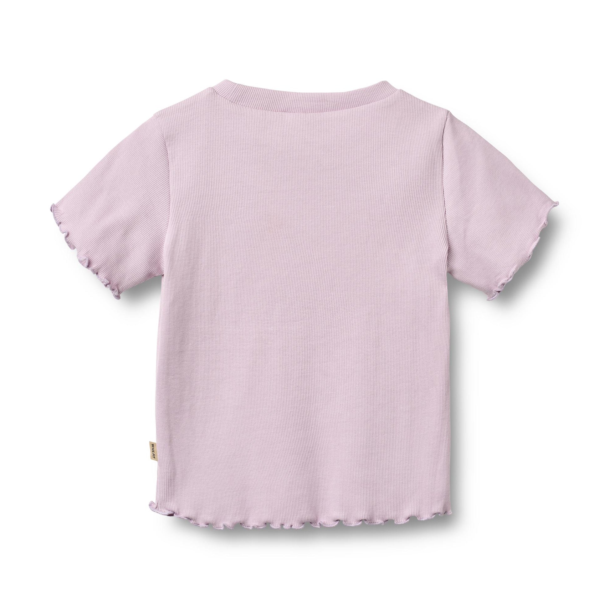 T-shirts côtelés manches courtes pour enfant