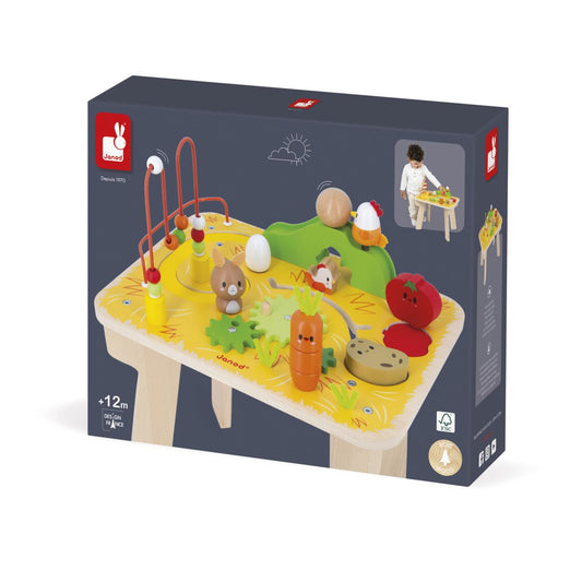 Table d'Activités Ferme en bois