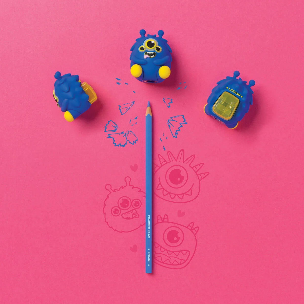 Taille-crayon Lumineux Avec Réservoir - Monstre- Sharpening is Magic